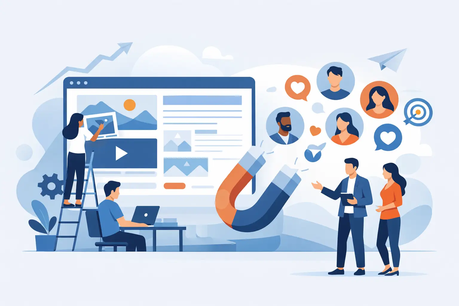 Creación de página web para captar más clientes