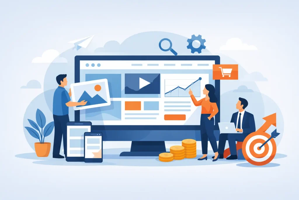 Diseño de páginas web profesionales que vende