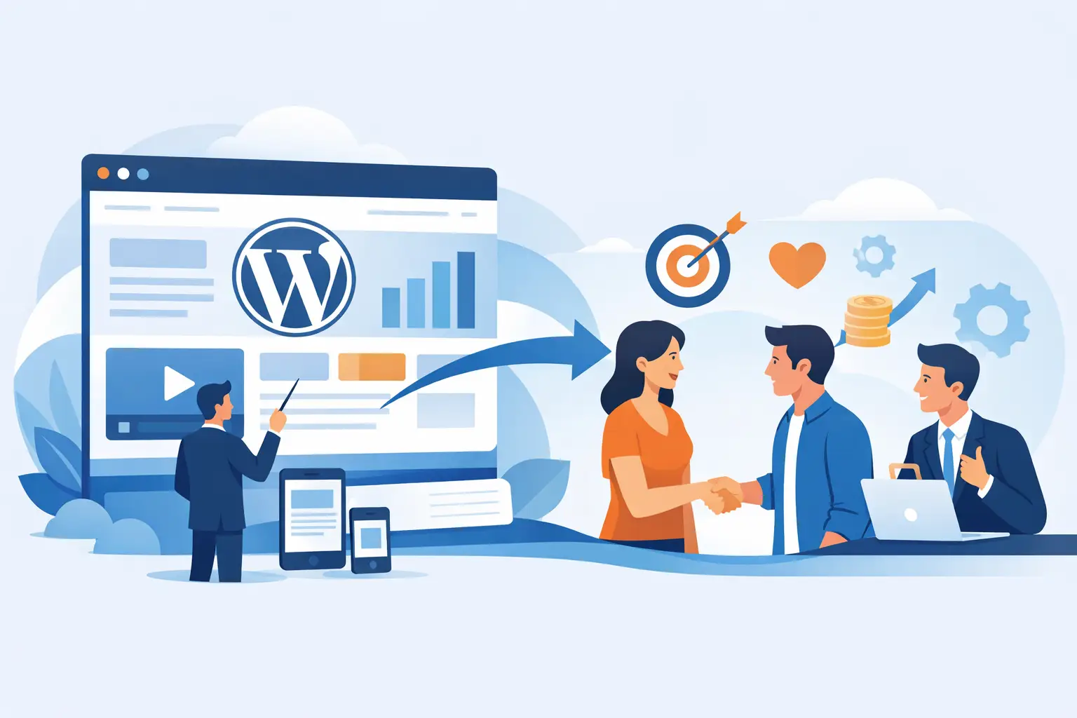 Diseño web WordPress que convierte visitas en clientes