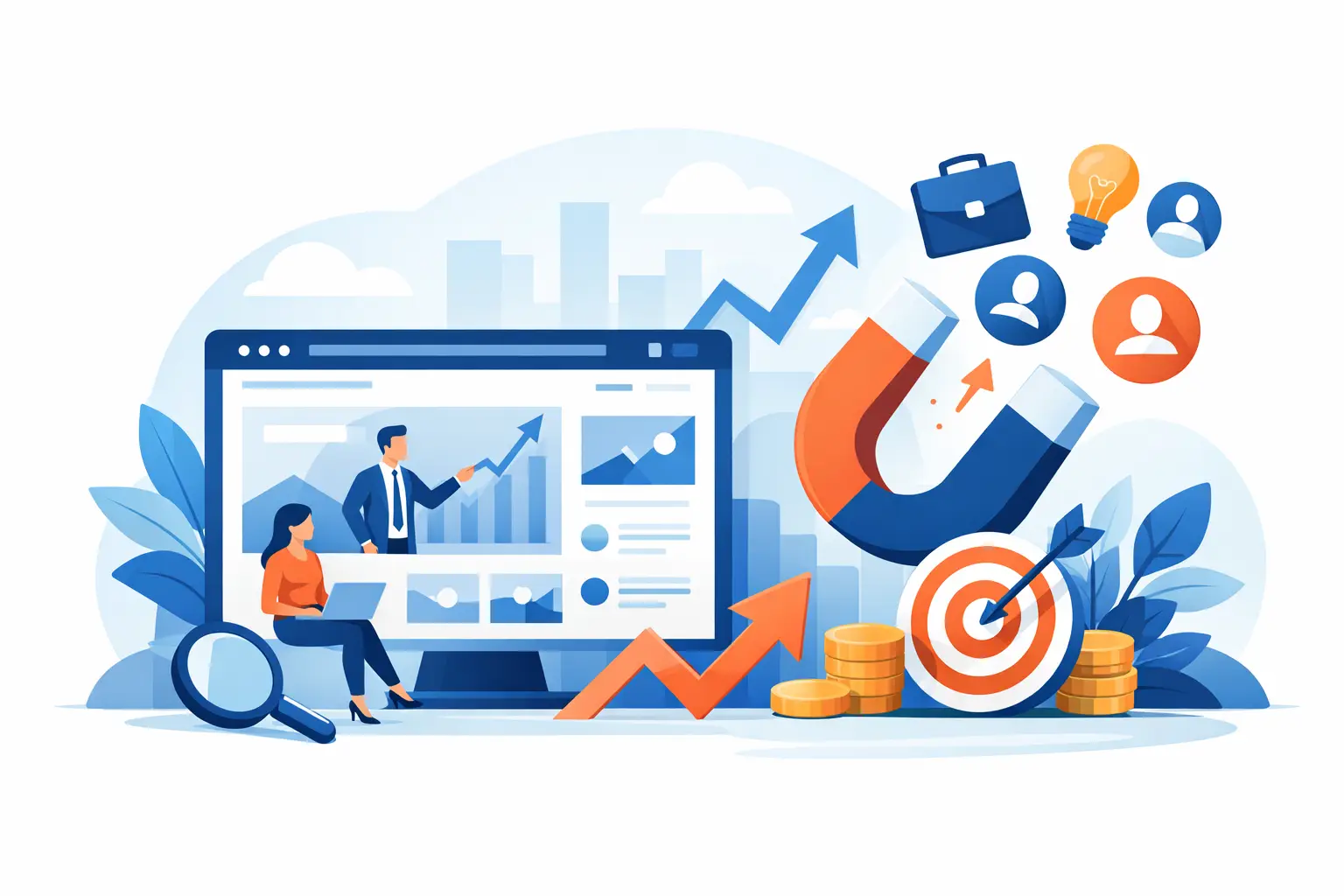 Página web corporativa que genera oportunidades