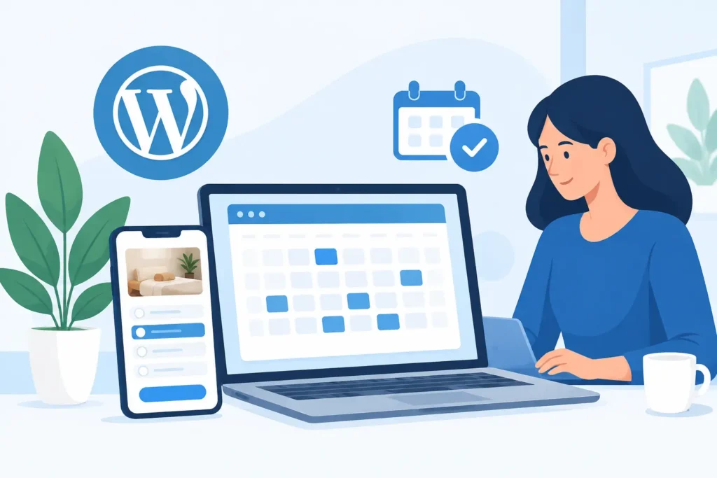 Agenda online WordPress para captar más reservas
