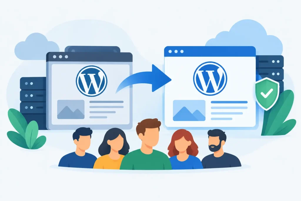 Cómo migrar web WordPress sin perder clientes